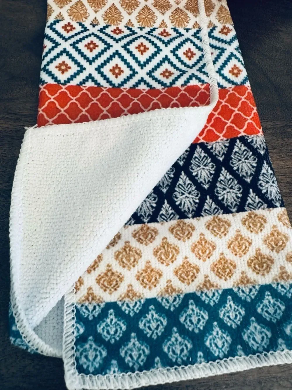 Bohemian Pattern Print Kitchen Dish Towel